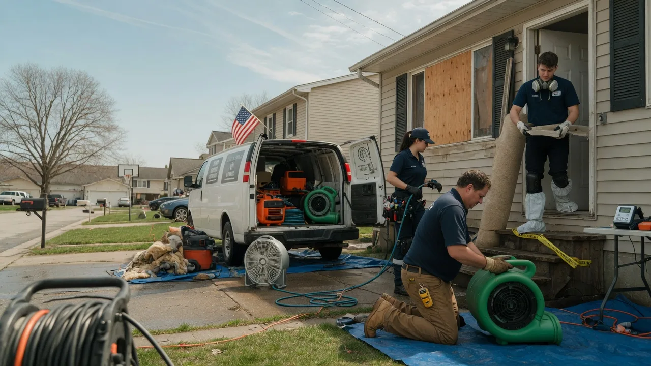 Water Damage Restoration in West Point, MS near me